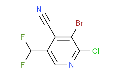 AM128862 | 1805156-72-2 | 3-Bromo-2-chloro-4-cyano-5-(difluoromethyl)pyridine