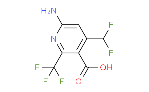 AM128867 | 1806969-34-5 | 6-Amino-4-(difluoromethyl)-2-(trifluoromethyl)pyridine-3-carboxylic acid