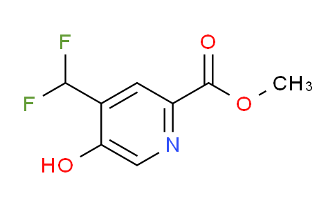 AM12887 | 1806779-20-3 | Methyl 4-(difluoromethyl)-5-hydroxypyridine-2-carboxylate