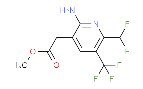 AM128871 | 1805086-65-0 | Methyl 2-amino-6-(difluoromethyl)-5-(trifluoromethyl)pyridine-3-acetate