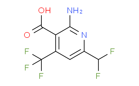 AM128877 | 1806019-30-6 | 2-Amino-6-(difluoromethyl)-4-(trifluoromethyl)pyridine-3-carboxylic acid