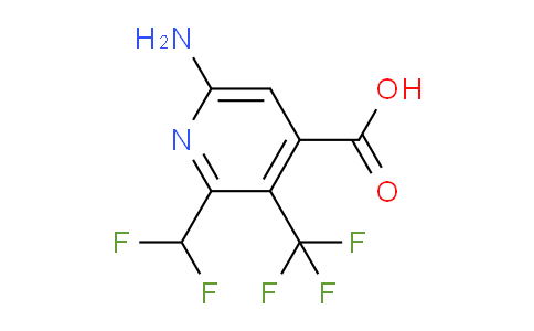 AM128878 | 1806905-07-6 | 6-Amino-2-(difluoromethyl)-3-(trifluoromethyl)pyridine-4-carboxylic acid