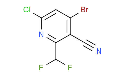 AM128880 | 1805383-21-4 | 4-Bromo-6-chloro-3-cyano-2-(difluoromethyl)pyridine