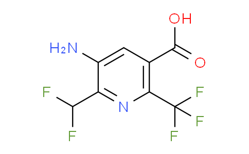 AM128883 | 1805231-36-0 | 3-Amino-2-(difluoromethyl)-6-(trifluoromethyl)pyridine-5-carboxylic acid