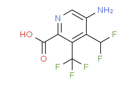 AM128917 | 1804684-68-1 | 5-Amino-4-(difluoromethyl)-3-(trifluoromethyl)pyridine-2-carboxylic acid