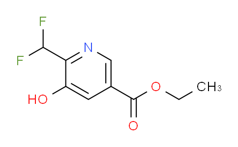 AM12892 | 1806779-38-3 | Ethyl 2-(difluoromethyl)-3-hydroxypyridine-5-carboxylate