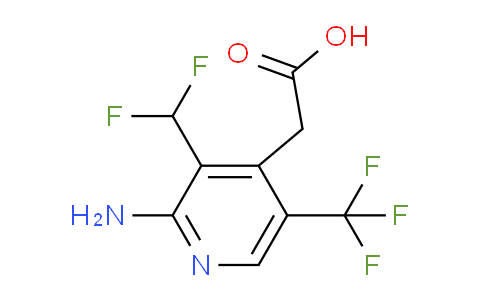 AM128927 | 1805346-06-8 | 2-Amino-3-(difluoromethyl)-5-(trifluoromethyl)pyridine-4-acetic acid