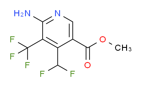 AM128929 | 1806845-06-6 | Methyl 2-amino-4-(difluoromethyl)-3-(trifluoromethyl)pyridine-5-carboxylate