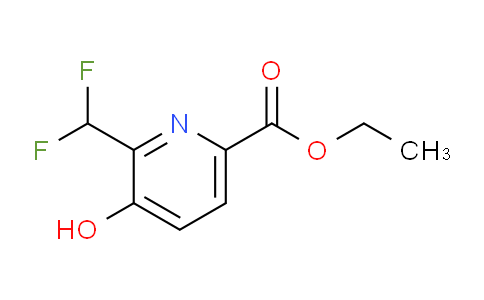 AM12893 | 1805315-97-2 | Ethyl 2-(difluoromethyl)-3-hydroxypyridine-6-carboxylate