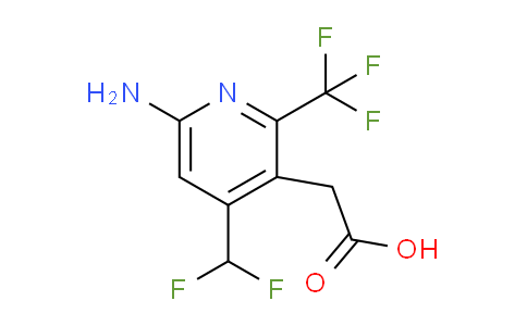 AM128932 | 1806020-20-1 | 6-Amino-4-(difluoromethyl)-2-(trifluoromethyl)pyridine-3-acetic acid