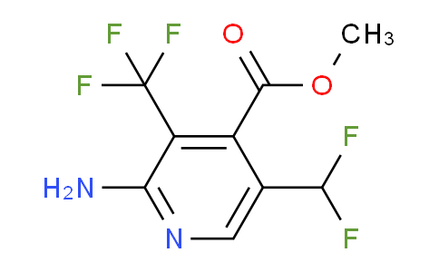 AM128933 | 1805345-43-0 | Methyl 2-amino-5-(difluoromethyl)-3-(trifluoromethyl)pyridine-4-carboxylate