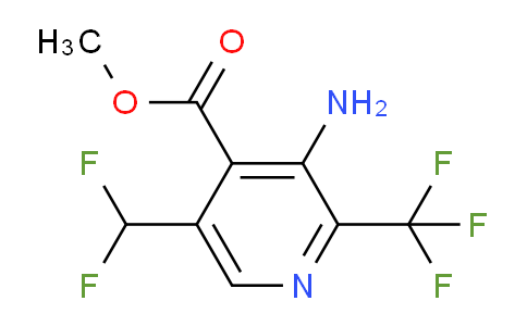 AM128948 | 1803692-63-8 | Methyl 3-amino-5-(difluoromethyl)-2-(trifluoromethyl)pyridine-4-carboxylate