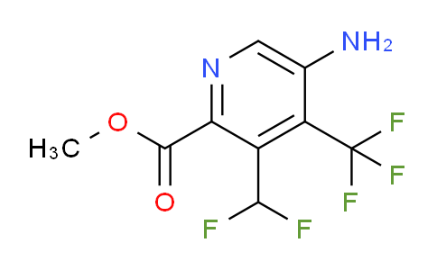AM128950 | 1806905-90-7 | Methyl 5-amino-3-(difluoromethyl)-4-(trifluoromethyl)pyridine-2-carboxylate