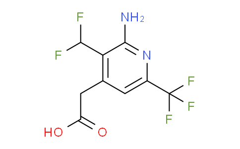 AM128958 | 1805346-11-5 | 2-Amino-3-(difluoromethyl)-6-(trifluoromethyl)pyridine-4-acetic acid