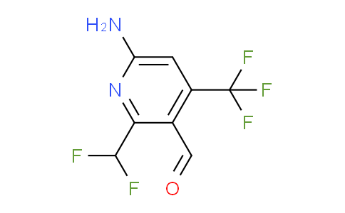 6-Amino-2-(difluoromethyl)-4-(trifluoromethyl)pyridine-3-carboxaldehyde