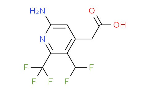 AM128965 | 1806020-38-1 | 6-Amino-3-(difluoromethyl)-2-(trifluoromethyl)pyridine-4-acetic acid
