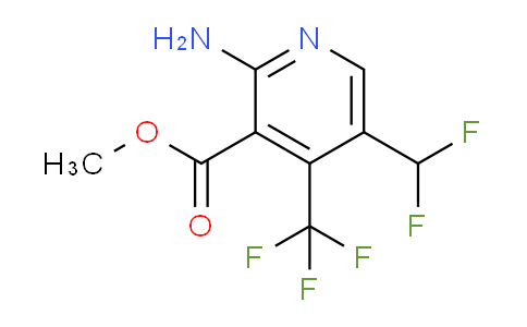 AM128966 | 1804464-04-7 | Methyl 2-amino-5-(difluoromethyl)-4-(trifluoromethyl)pyridine-3-carboxylate
