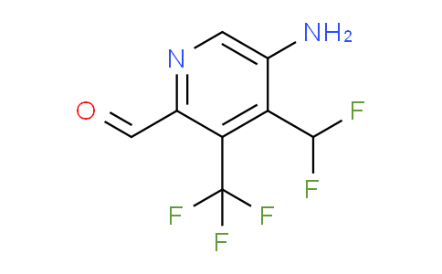 AM128967 | 1805230-79-8 | 5-Amino-4-(difluoromethyl)-3-(trifluoromethyl)pyridine-2-carboxaldehyde