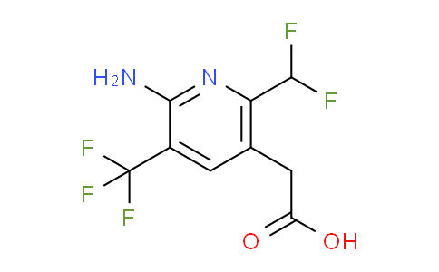 AM128968 | 1805346-22-8 | 2-Amino-6-(difluoromethyl)-3-(trifluoromethyl)pyridine-5-acetic acid