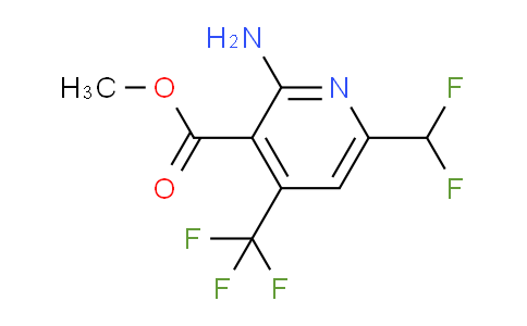 AM128969 | 1806905-70-3 | Methyl 2-amino-6-(difluoromethyl)-4-(trifluoromethyl)pyridine-3-carboxylate