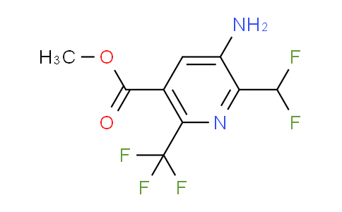 AM128976 | 1806905-83-8 | Methyl 3-amino-2-(difluoromethyl)-6-(trifluoromethyl)pyridine-5-carboxylate