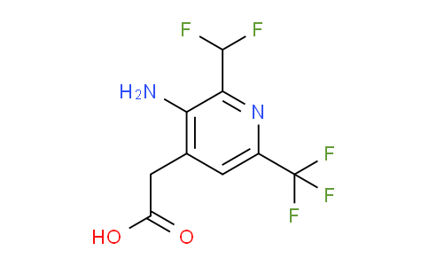AM128977 | 1805346-30-8 | 3-Amino-2-(difluoromethyl)-6-(trifluoromethyl)pyridine-4-acetic acid