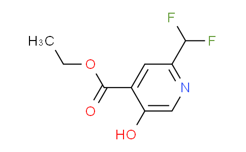 AM12898 | 1805306-52-8 | Ethyl 2-(difluoromethyl)-5-hydroxypyridine-4-carboxylate