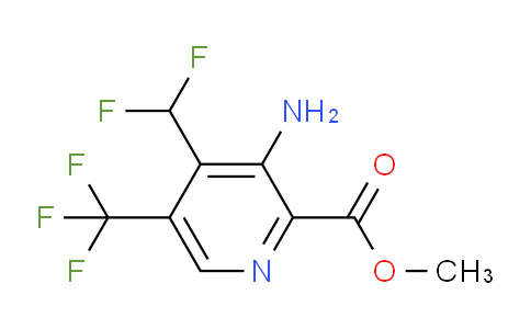 AM128980 | 1805372-89-7 | Methyl 3-amino-4-(difluoromethyl)-5-(trifluoromethyl)pyridine-2-carboxylate