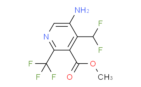 AM128982 | 1805348-56-4 | Methyl 5-amino-4-(difluoromethyl)-2-(trifluoromethyl)pyridine-3-carboxylate