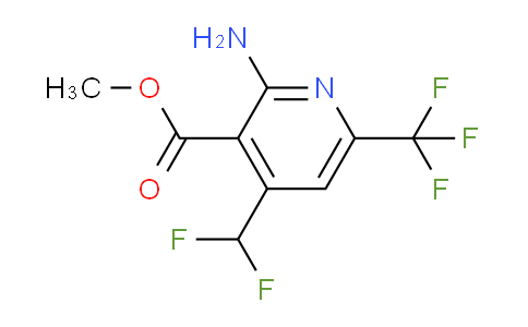 AM128985 | 1805345-35-0 | Methyl 2-amino-4-(difluoromethyl)-6-(trifluoromethyl)pyridine-3-carboxylate