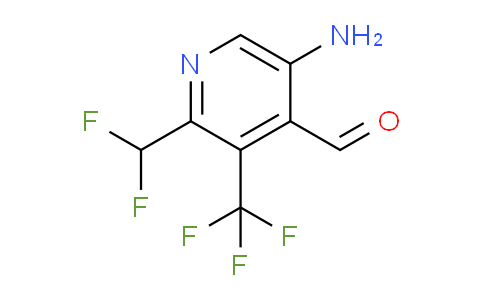 AM128989 | 1806019-00-0 | 5-Amino-2-(difluoromethyl)-3-(trifluoromethyl)pyridine-4-carboxaldehyde
