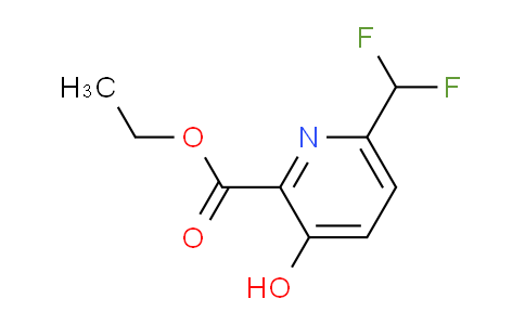 AM12899 | 1805308-19-3 | Ethyl 6-(difluoromethyl)-3-hydroxypyridine-2-carboxylate