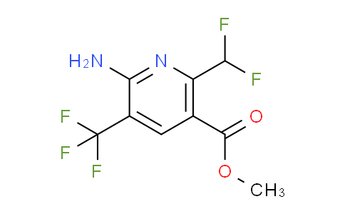 AM128991 | 1805345-49-6 | Methyl 2-amino-6-(difluoromethyl)-3-(trifluoromethyl)pyridine-5-carboxylate