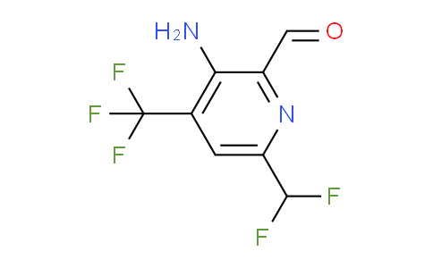 AM128992 | 1803692-10-5 | 3-Amino-6-(difluoromethyl)-4-(trifluoromethyl)pyridine-2-carboxaldehyde
