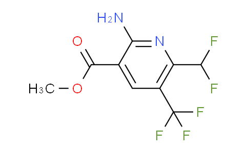 AM128994 | 1805372-88-6 | Methyl 2-amino-6-(difluoromethyl)-5-(trifluoromethyl)pyridine-3-carboxylate