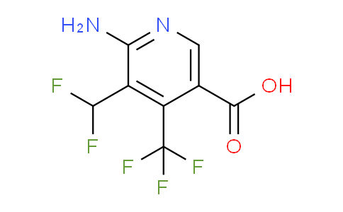 AM128995 | 1805383-08-7 | 2-Amino-3-(difluoromethyl)-4-(trifluoromethyl)pyridine-5-carboxylic acid