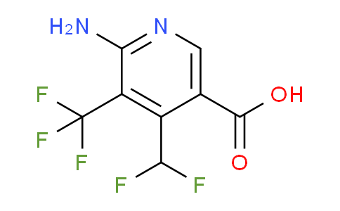 AM128998 | 1805231-11-1 | 2-Amino-4-(difluoromethyl)-3-(trifluoromethyl)pyridine-5-carboxylic acid