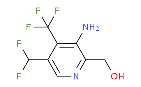AM129004 | 1804463-97-5 | 3-Amino-5-(difluoromethyl)-4-(trifluoromethyl)pyridine-2-methanol