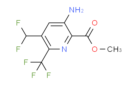 AM129005 | 1805231-77-9 | Methyl 3-amino-5-(difluoromethyl)-6-(trifluoromethyl)pyridine-2-carboxylate
