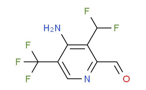 AM129017 | 1806969-20-9 | 4-Amino-3-(difluoromethyl)-5-(trifluoromethyl)pyridine-2-carboxaldehyde