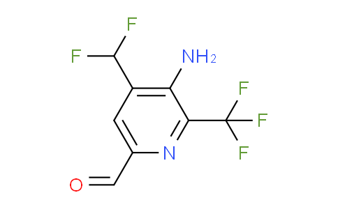 AM129021 | 1805372-66-0 | 3-Amino-4-(difluoromethyl)-2-(trifluoromethyl)pyridine-6-carboxaldehyde