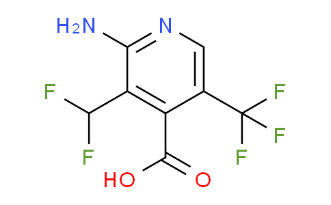 2-Amino-3-(difluoromethyl)-5-(trifluoromethyl)pyridine-4-carboxylic acid