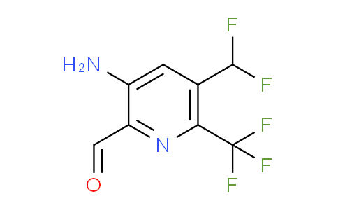 AM129027 | 1806018-96-1 | 3-Amino-5-(difluoromethyl)-6-(trifluoromethyl)pyridine-2-carboxaldehyde