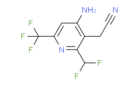 AM129030 | 1806968-77-3 | 4-Amino-2-(difluoromethyl)-6-(trifluoromethyl)pyridine-3-acetonitrile
