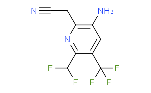 AM129035 | 1806018-21-2 | 5-Amino-2-(difluoromethyl)-3-(trifluoromethyl)pyridine-6-acetonitrile