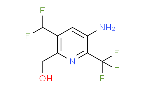 AM129038 | 1806968-87-5 | 3-Amino-5-(difluoromethyl)-2-(trifluoromethyl)pyridine-6-methanol