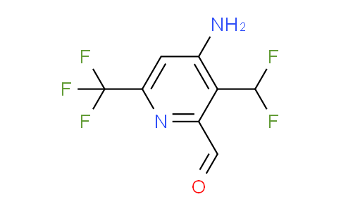 AM129041 | 1805383-05-4 | 4-Amino-3-(difluoromethyl)-6-(trifluoromethyl)pyridine-2-carboxaldehyde