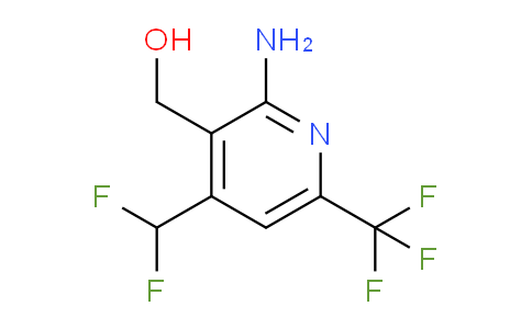 AM129043 | 1805230-43-6 | 2-Amino-4-(difluoromethyl)-6-(trifluoromethyl)pyridine-3-methanol