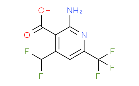 AM129048 | 1804723-84-9 | 2-Amino-4-(difluoromethyl)-6-(trifluoromethyl)pyridine-3-carboxylic acid