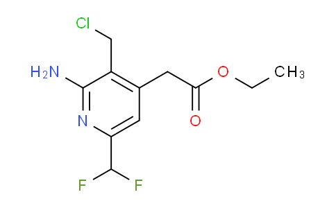 AM129060 | 1806842-26-1 | Ethyl 2-amino-3-(chloromethyl)-6-(difluoromethyl)pyridine-4-acetate